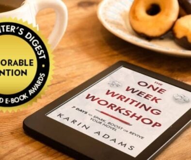 The One Week Writing Workshop E-Book with 2024 Writer's Digest E-Book Awards Honorable Mention seal